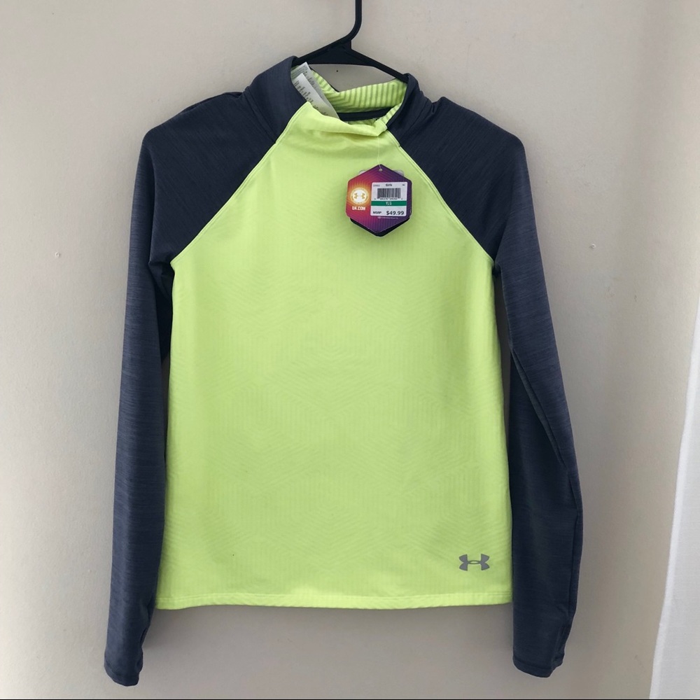 Youth large under armour coolgear long sleeve